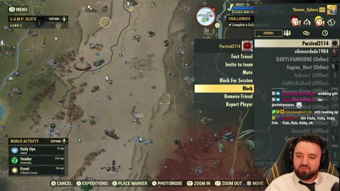 Fallout 76 🔴 Back Soon Gone Fishing 🔴 Ep. 31