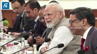 PM Modi & Mauritius PM Ramgoolam Strengthen Ties in Varanasi | Amaravati Today