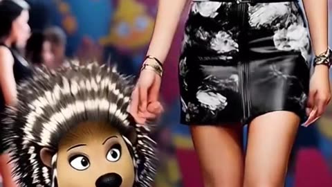Hollywood stars in and cartoons