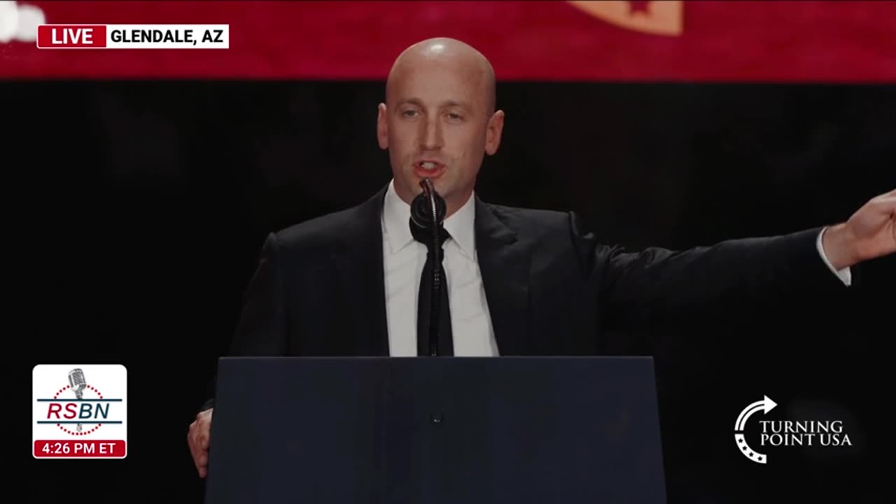 Stephen Miller Full Speech - Charlie Kirk Memorial