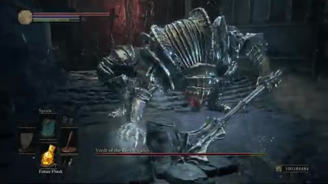 Dark Souls 3 - Vordt of the Boreal Valley Boss Fight