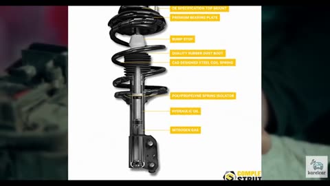 COMPLETESTRUTS - Front Quick Complete Strut Assemblies with Coil Springs and Rea