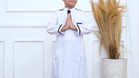 Baju Muslim. Jubah Koko Putih Size 1 Sampai 17 Tahun. GRATIS PECI. BESTSELLER