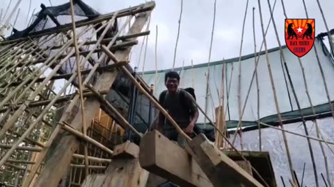 🛡️🌿 Myanmar War | Black Panther Column Fighters Inspect Ukrit Hla Camp Ruins | RCF