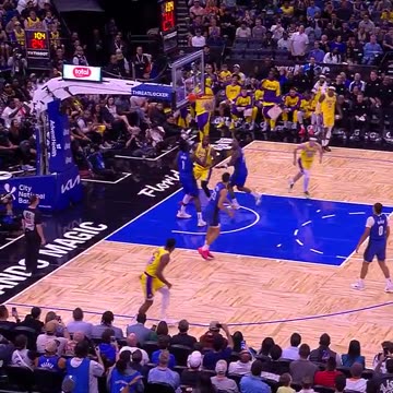 NBA - AUSTIN REAVES BEHIND-THE-BACK TO LEBRON!!!