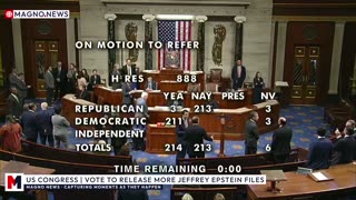 🇺🇸 House Votes to Release More Pedo Epstein Files Ignored Under Biden/Autopen Regime [LIVE]