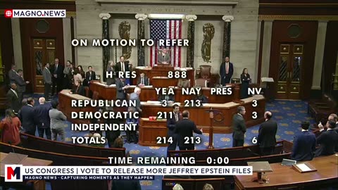 🇺🇸 House Votes to Release More Pedo Epstein Files Ignored Under Biden/Autopen Regime [LIVE]