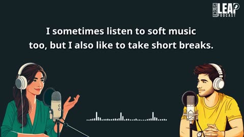 Practice English: Talking About Your Day | English Leap Podcast