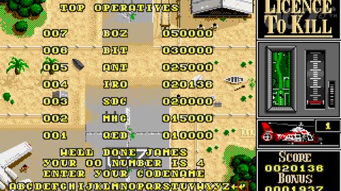 Amiga 500 Longplay - Licence to Kill - EU
