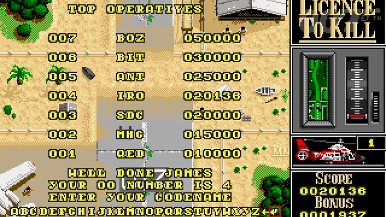 Amiga 500 Longplay - Licence to Kill - EU