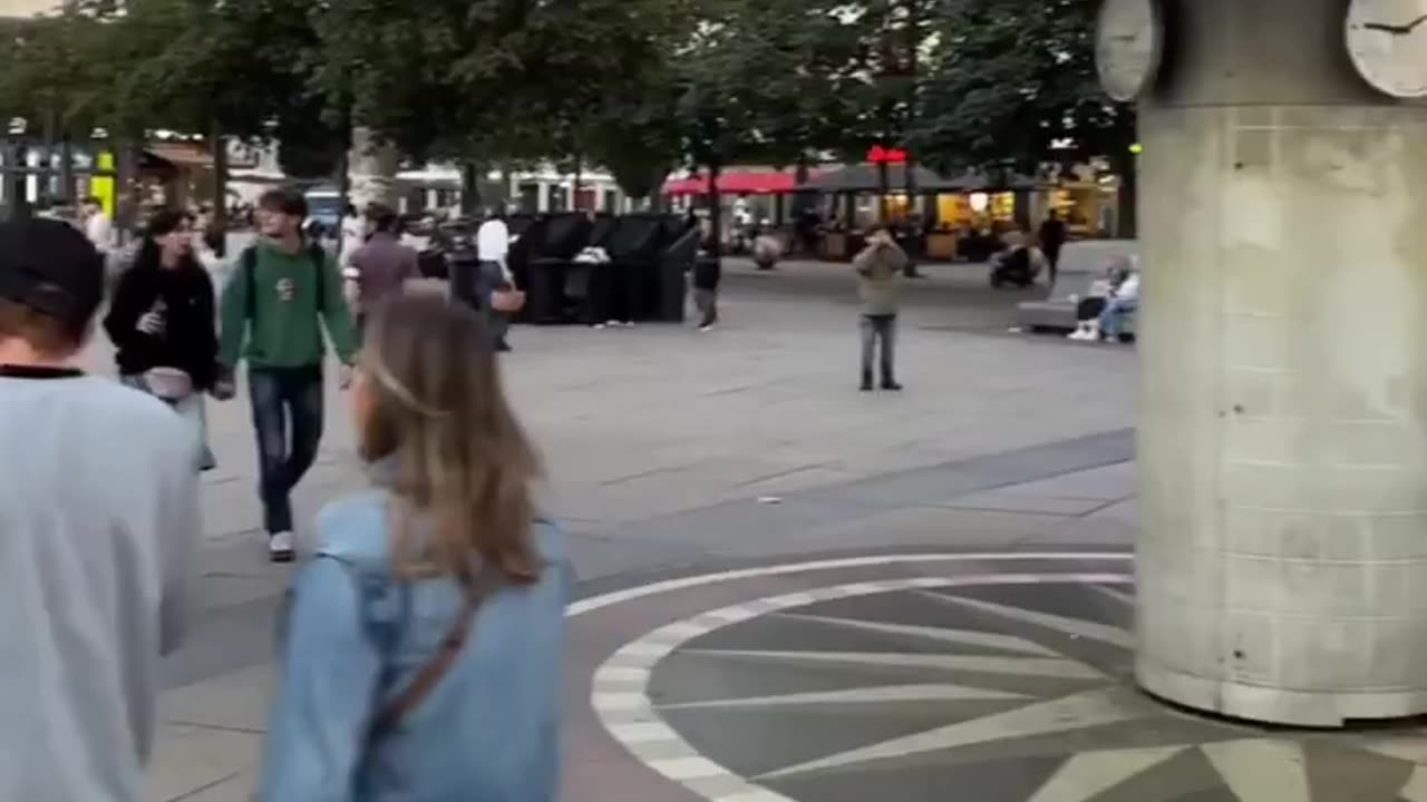 Alexanderplatz, Berlin. Where are Germans?