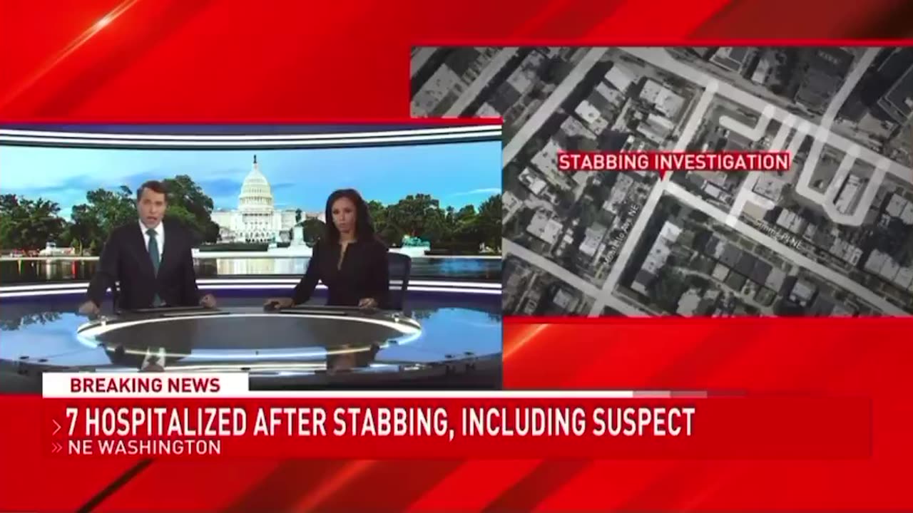 6 people stabbed in a MASS STABBING in D.C., including a grandmother.