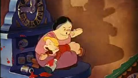 Spanking Clock from Pinocchio