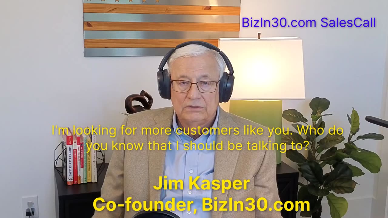#BizIn30 SalesCall Mini Podcast: Get More New Customers! #AskforReferrals #sales