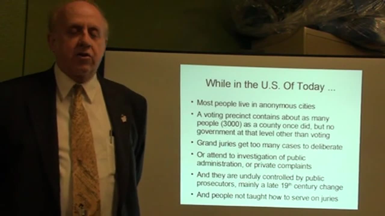 Constitutional Philosophy Jon Roland, Q&A 2, 2012 11 17
