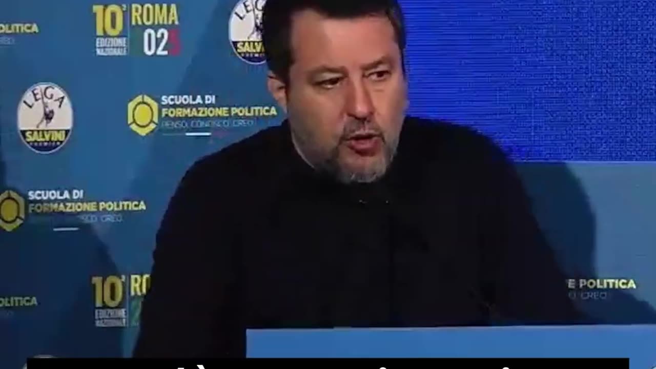 🔴 Vicepremier Salvini: "Questa non è un'Unione Europea, questa è una Disunione Europea!"