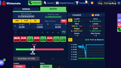 Wintomato dice strategy casino online