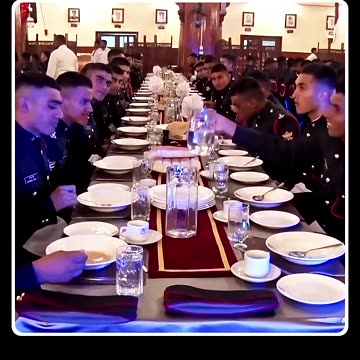 NDA की मेष मे खाना नहीं अनुशासन परोसा जाता है