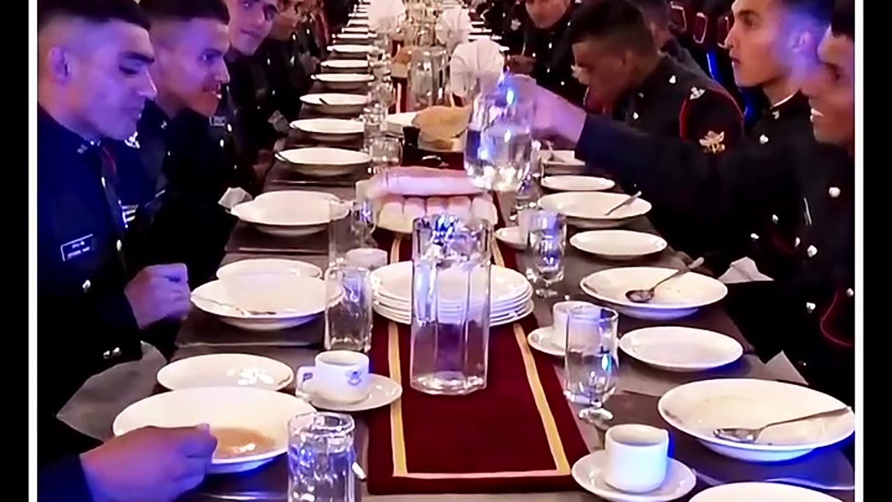 NDA की मेष मे खाना नहीं अनुशासन परोसा जाता है