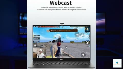 Arfriqka 2K USB Webcam with Microphone, Privacy Cover, Adjustable FOV, Software LCD - HD 2