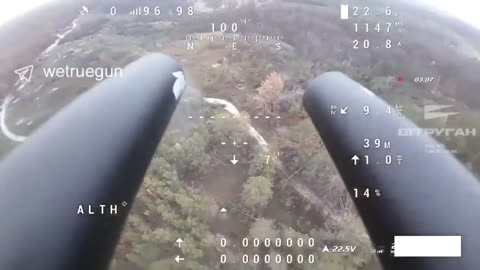 Ukraine has created a monster: a drone with two shotguns hunts Russian optical drones