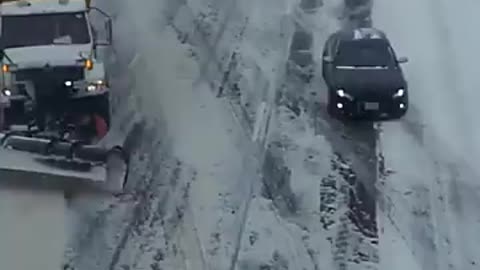 Stop Getting Too Close to the Snow Plows!