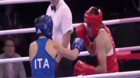 Imane Khelif didn't earn her place on the podium at the Olympics.