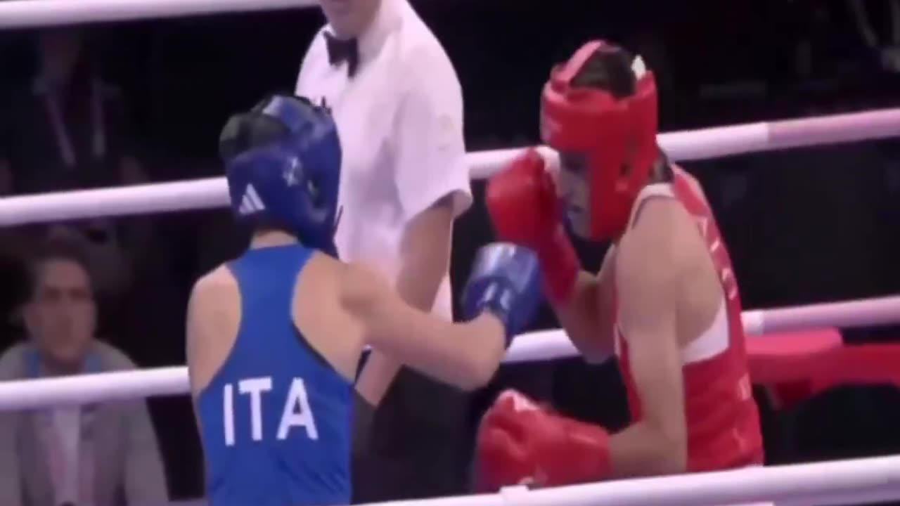 Imane Khelif didn't earn her place on the podium at the Olympics.