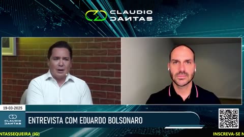 EXCLUSIVO: EDUARDO BOLSONARO (bananinha) revela o que fará nos EUA como 'chanceler' da oposição