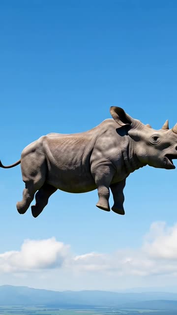 Flying Rhinoceros