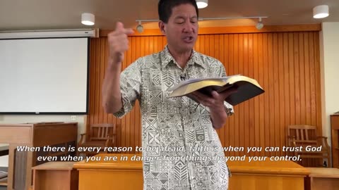 Psalm 56 - In God I Trust, Not in Anyone Else