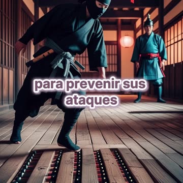 La estrategia contra los ninjas del feudo japonés.