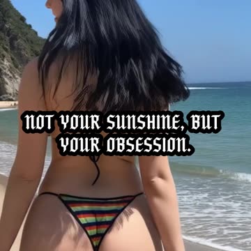 Not your usual beach angel