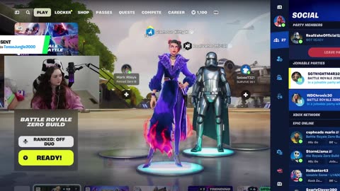 GLAMOURX IS ON FORTNITE !DISCORD
