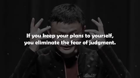 DON'T TELL EVERYONE YOUR STORY - Inspired by Jack Ma