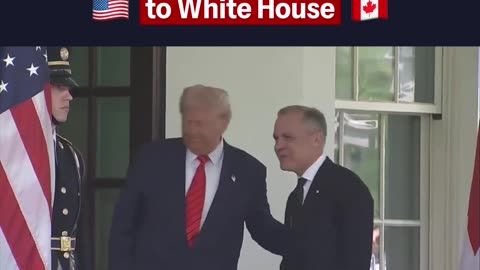 President Donald J. Trump Welcomes Canadian Prime Minister Mark Carney to The White House 🇺🇸🇨🇦