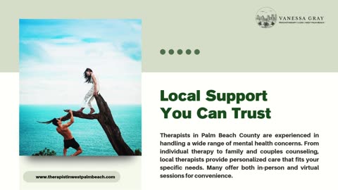 Relationship Therapist West Palm Beach, Therapist in Palm Beach