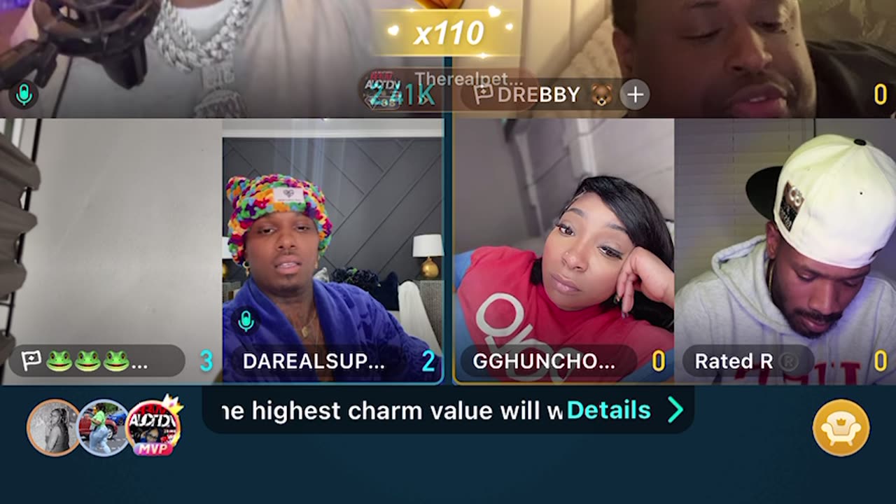 (BIGO LIVE Da Real Supabihh And Looze Cannon