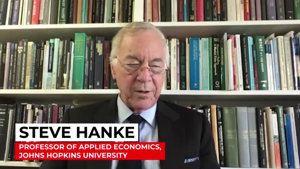 Steve Hanke Warns: Gold Is Heading to $6,000 as the Economy Breaks Down