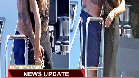 Shirtless David Beckham Cheekily Squeezes Wife Vic