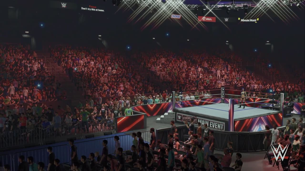 wwe 2k25 292 universe Sasha Banks VS Violet Henning