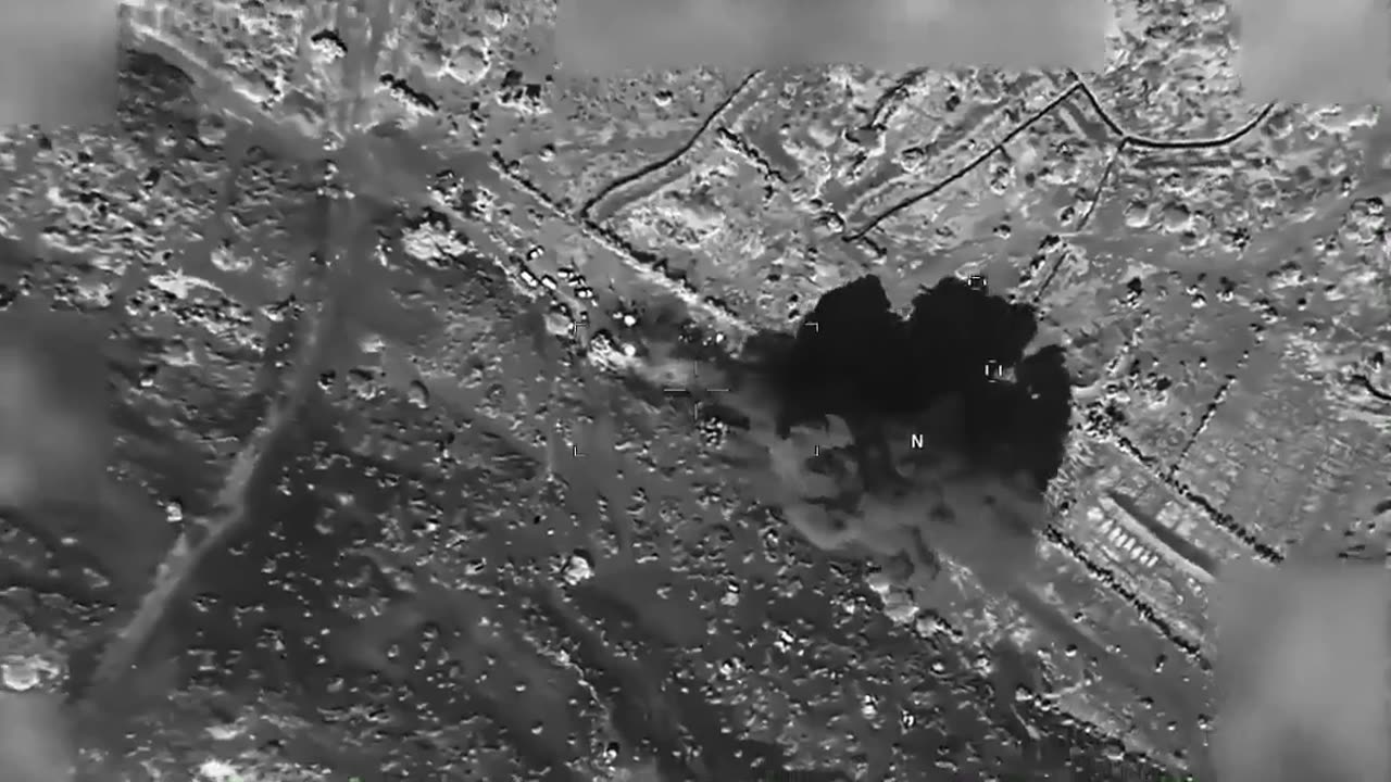 President Trump posts video of the US military dropping bombs on Yemen's Houthis