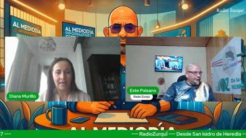 Al Medio Día Con Este Paisano, entrevista a Diana Murillo