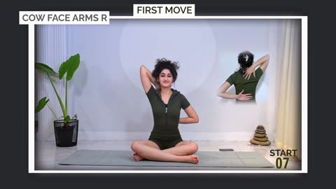 5 Min yoga to Fix your back | your spine will thank you ( no talking )