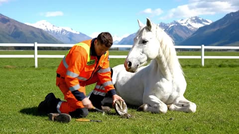 Brave Heroes Saves Autistic Horse from Giant Python Deadly Coils🦄🐍