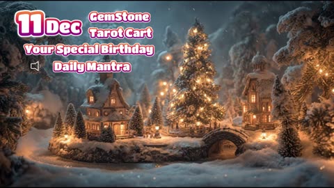 11 December 🌟 Your Special Personal Birthday Meaning December | Astrology • Tarot • Gemstones