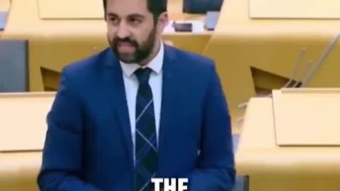 Ex Scottish PM Humza Yousaf hates white Scots. There's a lot of racism in him.