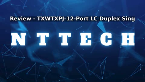 TXWTXPJ-12-Port LC Duplex Singlemode Fiber Enclosure, 24-Core Rack Mount Enclosu
