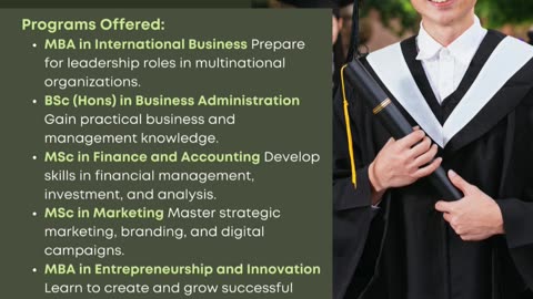 Transform Ideas into Impact — Study at GBS Dubai with Divine Associates Ltd.