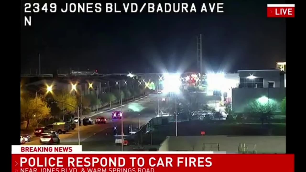 Las Vegas TESLA Dealership Attacked, Cars Shot At and Set On Fire